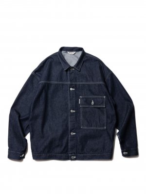 COOTIE RAZA DENIM JACKET (INDIGO 1 WASH)