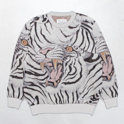 WACKO MARIA TIM LEHI / JACQUARD SWEATER (TYPE-1)