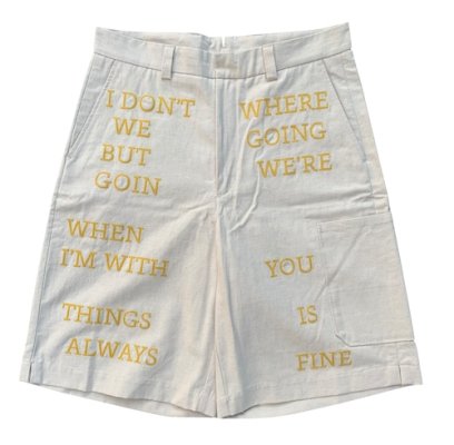 ChahChah CC EMBROIDERY PMA SHORTS