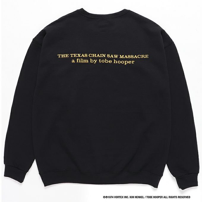 WACKO MARIA THE TEXAS CHAINSAW MASSACRE / CREW NECK SWEAT SHIRT ( TYPE-2 )  - EMILIANO ONLINE SHOP｜RADIALL,DELUXE,WACKO MARIA/ラディアル,デラックス,ワコマリア通販