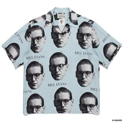 WACKO MARIA BILL EVANS / S/S HAWAIIAN SHIRT (TYPE-2)