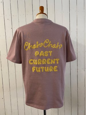 ChahChah CC EMBROIDERY S/S HENRY NECK TEE