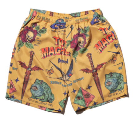 PARADOX TOYMACHINE COLLABO SS WIDE SHORT PANTS 