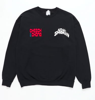 WACKO MARIA STILL SMOKIN / CREW NECK SWEAT SHIRT ( TYPE-3 )