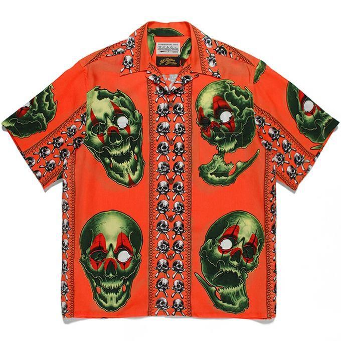 WACKO MARIA/56 TATTOO STUDIO SHIRT S/S-www.steffen.com.br