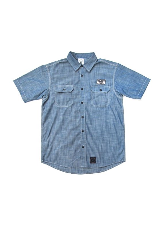 M&M T/C CHAMBRAY WORK SHIRT (22-MSH-003) - EMILIANO ONLINE  SHOP｜RADIALL,DELUXE,WACKO MARIA/ラディアル,デラックス,ワコマリア通販