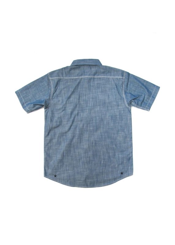 M&M T/C CHAMBRAY WORK SHIRT (22-MSH-003) - EMILIANO