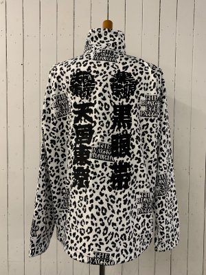 WACKO MARIA BLACK EYE PATCH / LEOPARD TRACK JACKET ( TYPE-2 )