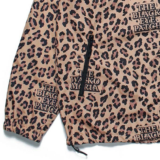 WACKO MARIA BLACK EYE PATCH / LEOPARD TRACK JACKET ( TYPE-2