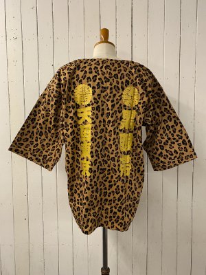 WACKO MARIA BLACK EYE PATCH / LEOPARD DABO SHIRT