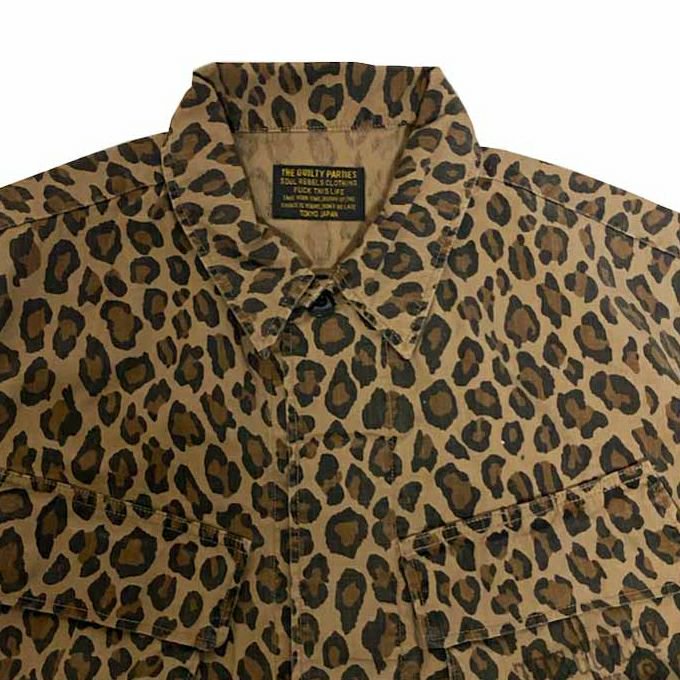 WACKO MARIA LEOPARD FATIGUE JACKET - EMILIANO ONLINE SHOP｜RADIALL