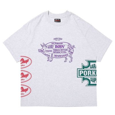 PORK CHOP MULTI LOGOS TEE 