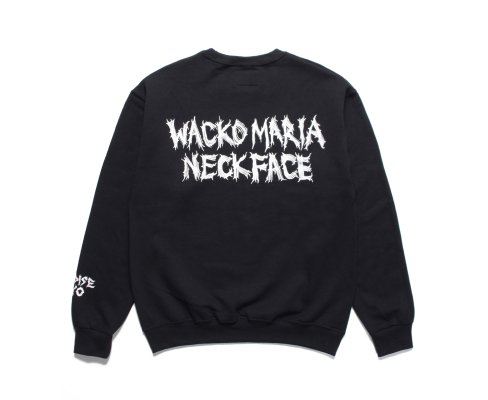 WACKO MARIA NECK FACE / CREW NECK SWEAT SHIRT ( TYPE-2 )