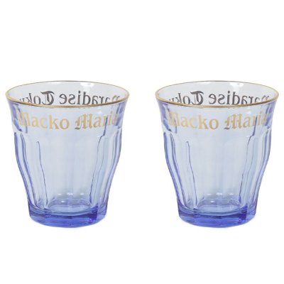 WACKO MARIA DURALEX / TWO SETS GLASS