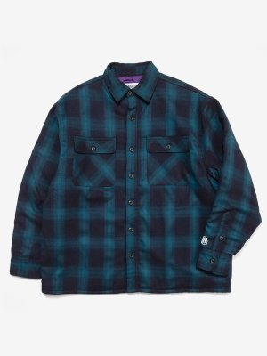 HAIGHT OMBRE CHECK SHIRT JACKET