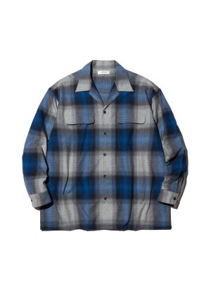 RADIALL FISHER - OPEN COLLARED SHIRT L/S