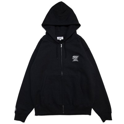 HAIGHT CHROME LOGO ZIP HOODIE 