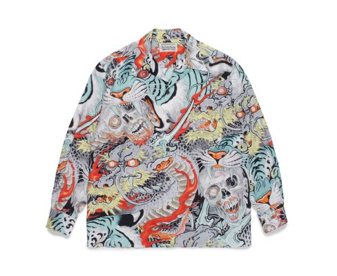 WACKO MARIA TIM LEHI / HAWAIIAN SHIRT L/S (TYPE-1)