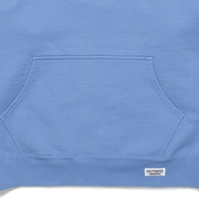 WACKO MARIA WASHED HEAVY WEIGHT PULLOVER HOODED SWEAT SHIRT