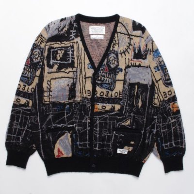 WACKO MARIA JEAN-MICHEL BASQUIAT / CARDIGAN ( TYPE-1 )