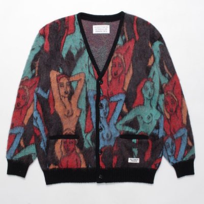 WACKO MARIA MOHAIR CARDIGAN 