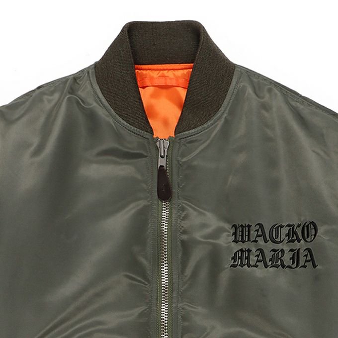 WACKO MARIA MA-1 FLIGHT JACKET ( TYPE-2 ) - EMILIANO ONLINE  SHOP｜RADIALL,DELUXE,WACKO MARIA/ラディアル,デラックス,ワコマリア通販