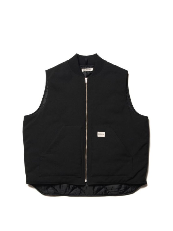 通販 COOTIE Polyester OX Padded Work Vest M veme.fi