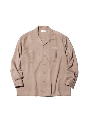 RADIALL MONTE CARLO - OPEN COLLARED SHIRT L/S