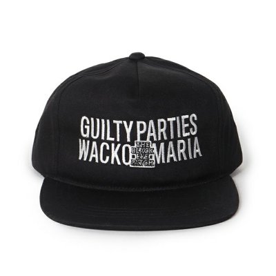 WACKO MARIA BLACK EYE PATCH / SNAPBACK CAP