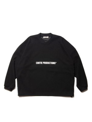 COOTIE Polyester Velour Football L/S Tee