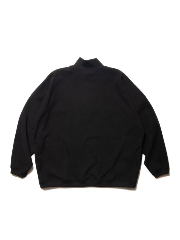 COOTIE Polyester Velour Half Zip L/S Tee - EMILIANO ONLINE