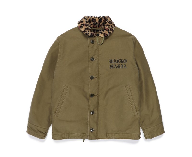 WACKO MARIA N-1 DECK JACKET -B- ( TYPE-2 ) - EMILIANO ONLINE SHOP