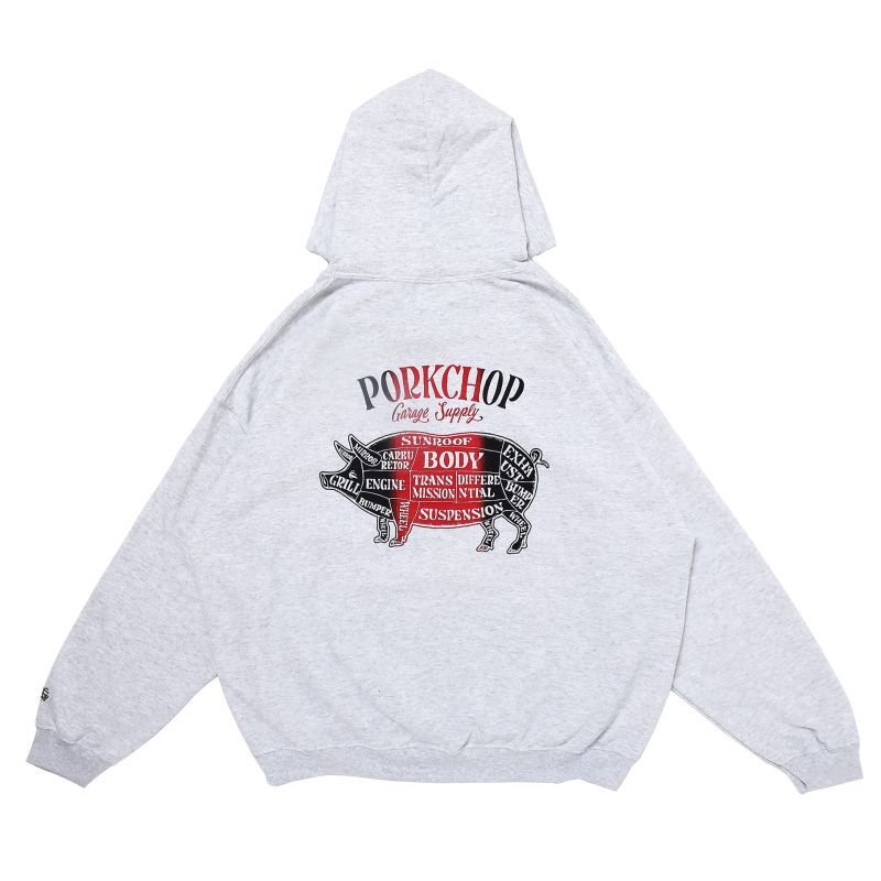 PORKCHOP ZIP HOODIE p4.org