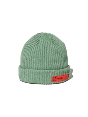 RADIALL COIL TAG WATCH CAP(SAGE GREEN)