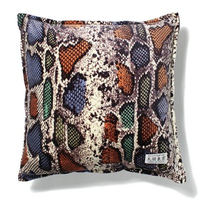 WACKO MARIA PYTHON VELVET CUSHION (PYTHON)