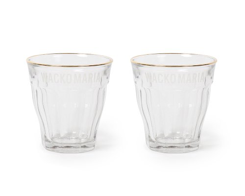 WACKO MARIA DURALEX / TWO SETS GLASS (CLEAR)