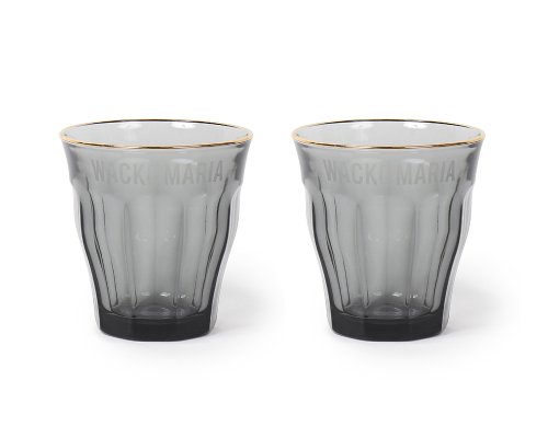 WACKO MARIA DURALEX / TWO SETS GLASS (GRAY)