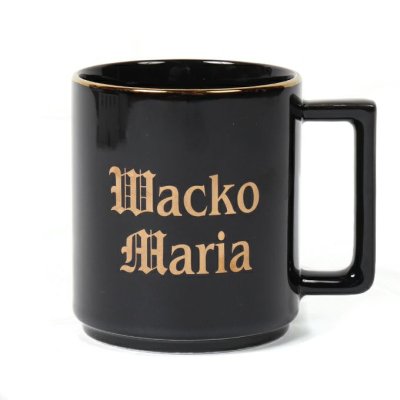 WACKO MARIA MUG ( TYPE-2 ) (BLACK)