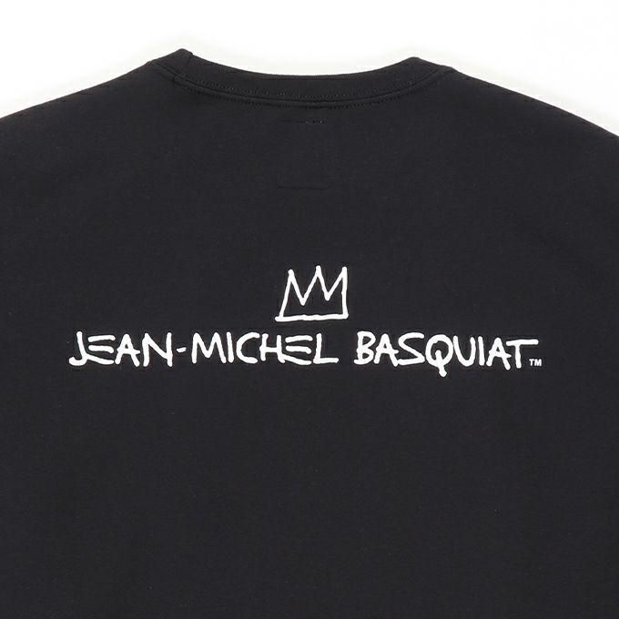 WACKO MARIA JEAN-MICHEL BASQUIAT / CREW NECK SWEAT SHIRT(BLACK) - EMILIANO ONLINE SHOP|RADIALL,DELUXE,WACKO MARIA/ラディアル,デラックス,ワコマリア通販 WACKO MARIA JEAN-MICHEL BASQUIAT / CREW NECK SWEAT SHIRT(BLACK) - EMILIANO ONLINE SHOP|RADIALL,DELUXE,WACKO MARIA/ラディアル,デラックス,ワコマリア通販