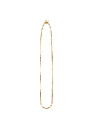 RADIALL MONTE CARLO WIDE NECKLACE (18K PLATED)