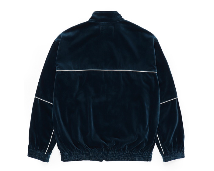 WACKO MARIA VELVET TRACK JACKET (NAVY) - EMILIANO ONLINE SHOP ...