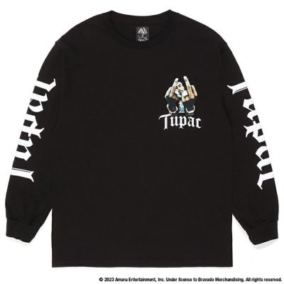 WACKO MARIA TUPAC / CREW NECK LONG SLEEVE T-SHIRT (COLOR)