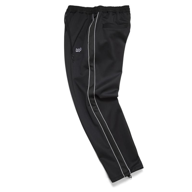 HAIGHT/ヘイト/LINED TRACK PANTS/ライントラックパンツ/(BLACK