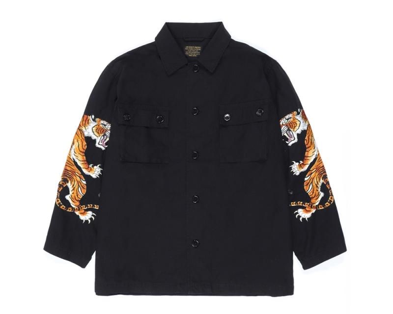 511162● WACKO MARIA TIM LEHI ARMY SHIRT