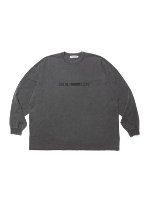 COOTIE/ƥ/PIGMENT DYED L/S TEE/󥰥꡼T/BLACK