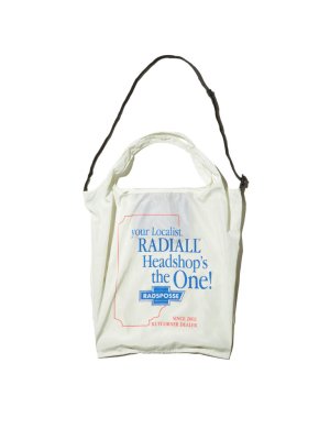 RADIALL/ラディアル/POSSE - PACKABLE TOTE BAG/パッカブルトートバッグ/(WHITE)