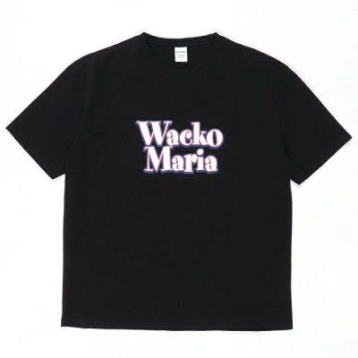 WACKO MARIA /拾ޥꥢ/WASHED HEAVY WEIGHT CREW NECK T-SHIRT ( TYPE-2 )/åɥإӡT/BLACK