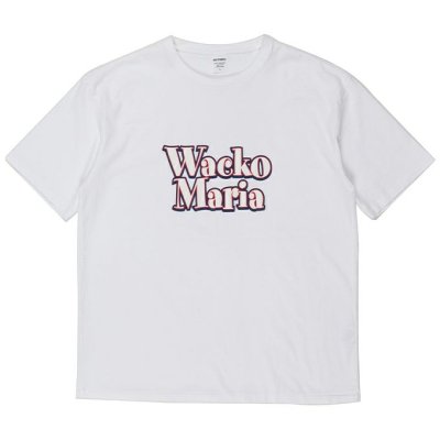WACKO MARIA /拾ޥꥢ/WASHED HEAVY WEIGHT CREW NECK T-SHIRT ( TYPE-2 )/åɥإӡT/WHITE