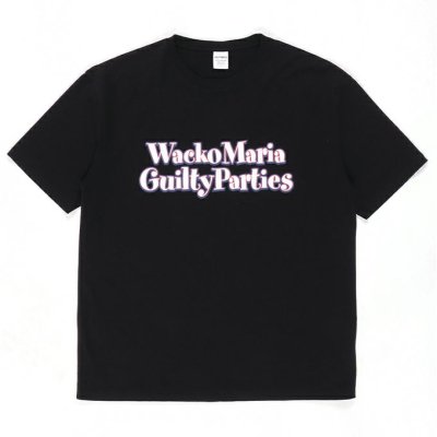 WACKO MARIA /拾ޥꥢ/WASHED HEAVY WEIGHT CREW NECK T-SHIRT ( TYPE-1 )/åɥإӡT/BLACK