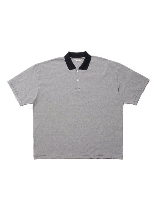 cootieクーティーOpen End Yarn Border S/S Polo | www